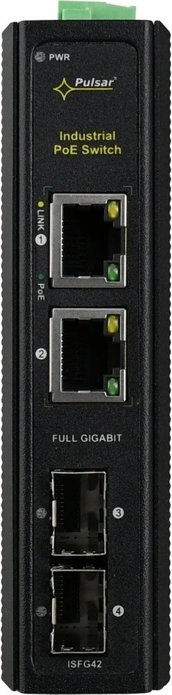 Pulsar ISFG42 ISFG42 pramoninis PoE komutatorius