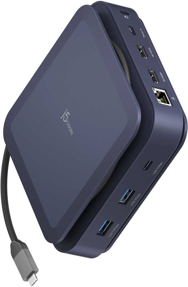 J5create – C tipo dokas su dviguba 4k HDMI jungtimi