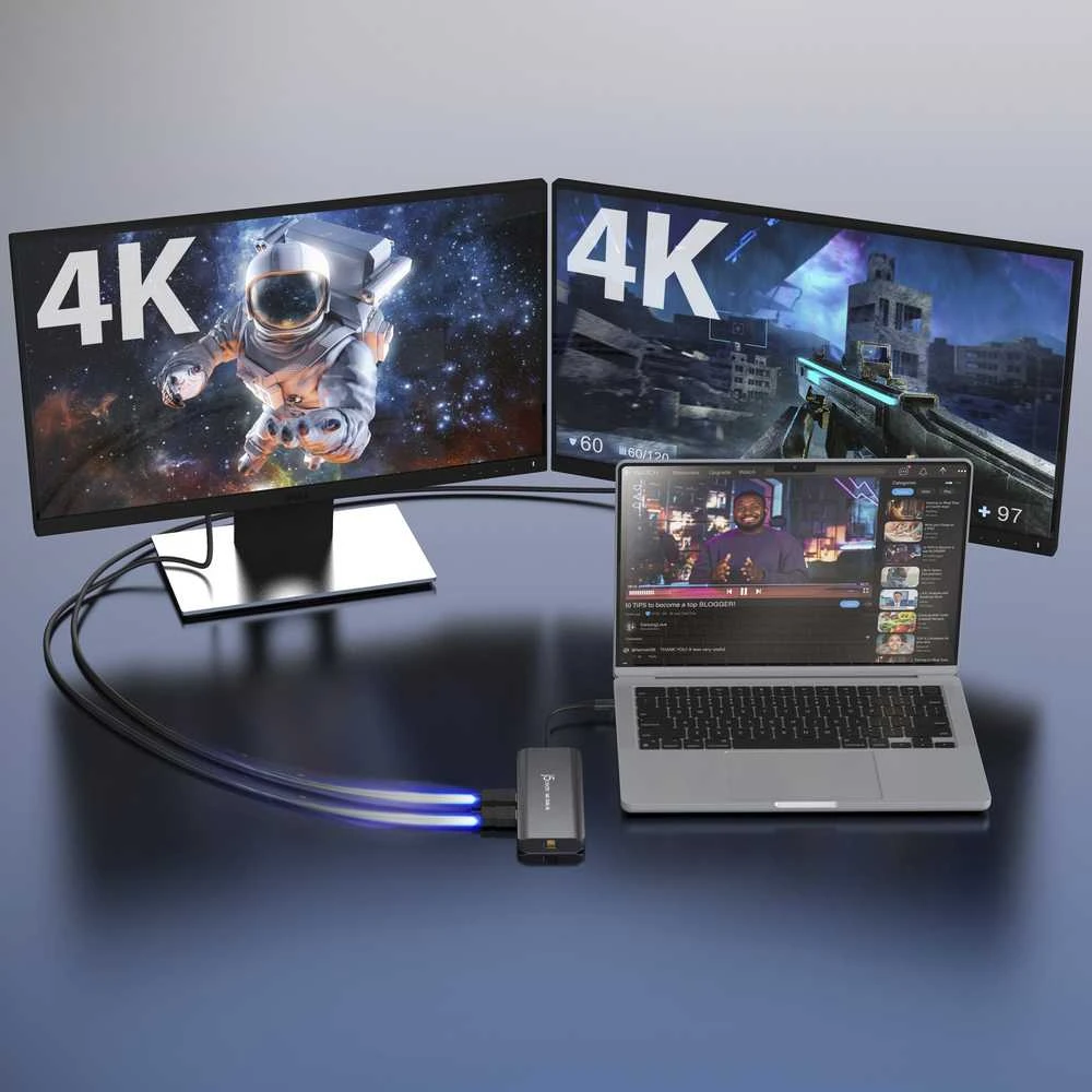 Šakotuvas j5create JCD398-N Docking Station Laidinis USB 3.2 Gen 2 (3.1 Gen 2) Type-C pilkas
