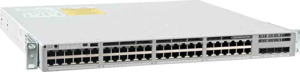 Šakotuvas Cisco CATALYST 9300L 48P FULL POE - NETWORK ESSENTIALS 4X10G UPLINK