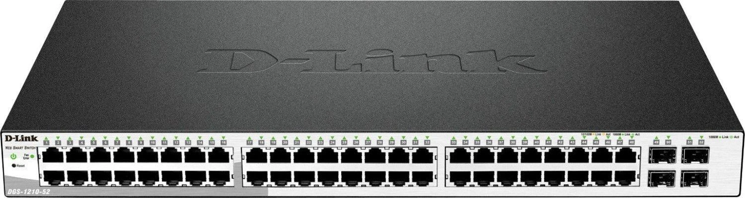 Šakotuvas D-LINK 52Port L2 Gigabit Smart Managed Switch
