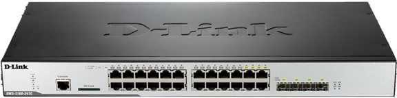 Šakotuvas Jungiklis D-Link DWS-3160-24PC