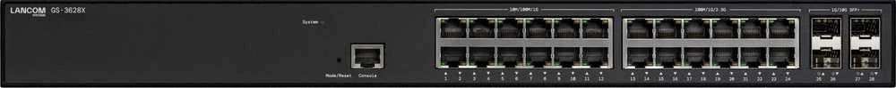 Šakotuvas Komutatorius - LANCOM GS-3628X 28-Port Multi-Gigabit Prieigos Komutatorius