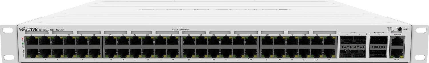 Šakotuvas Jungiklis MikroTik CRS354-48P-4S+2Q+RM