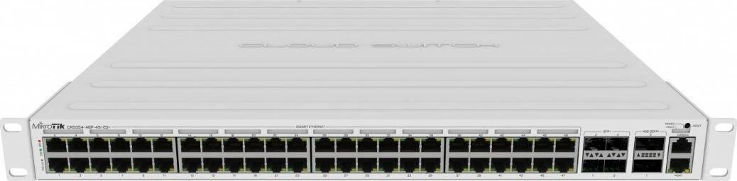 Maršrutizatorius MIKROTIK L5 48x 1GbE PoE jungtys 4x 10GbE SFP+ 2x 40Gbps QSFP+ 1U stovo montavimas