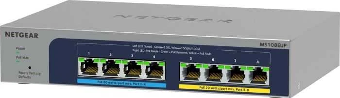 Šakotuvas Jungiklis NETGEAR MS108EUP-100EUS