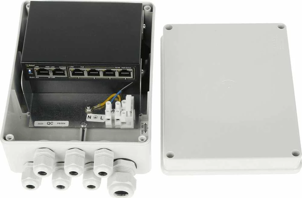 SWITCH POE S-64H 4 PRIEVADŲ PULSAR