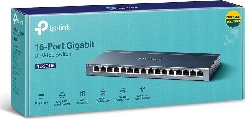 TP-Link 16-Port Gigabit Desktop Network Switch