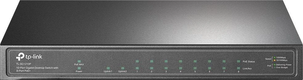 Šakotuvas Jungiklis TP-Link TL-SG1210P