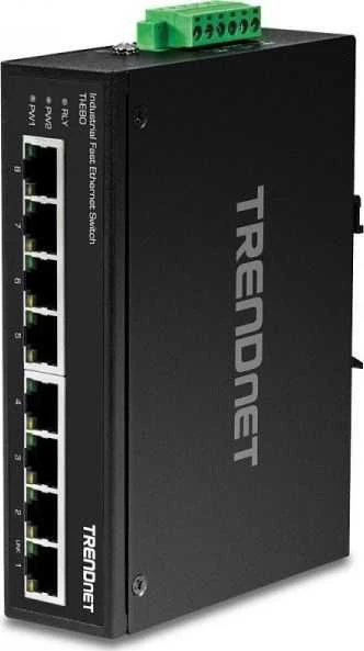 Šakotuvas TRENDnet Industrial Gbit PoE+ ilgintuvas 100m 802.3af/at