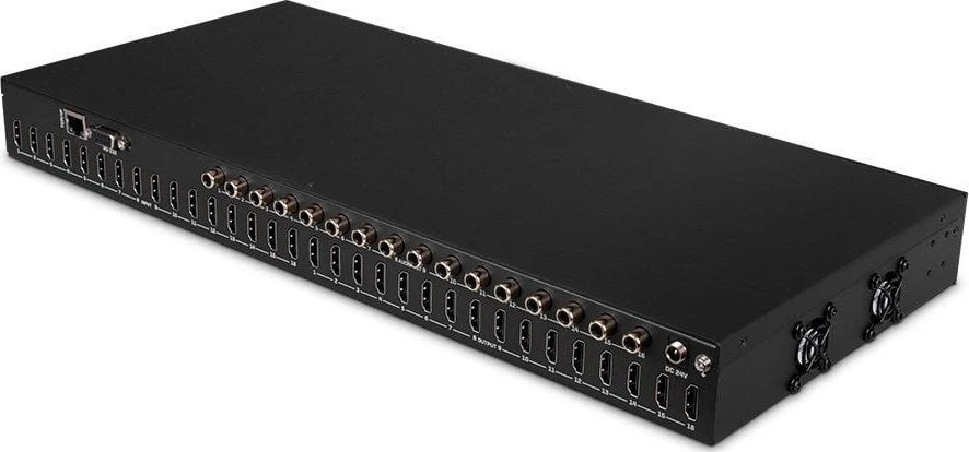 AV Matrix Jungiklis - LINDY 16x16 HDMI 4K60 Matrica 18Gbps, ARC, Dolby Vision