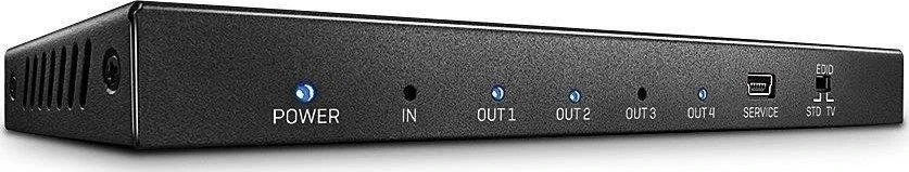 Lindy HDMI 2.0 4 prievadų 18G juodas