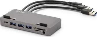 Šakotuvas LMP USB-C stotis / replikatorius (LMP-USBC-ATT-DOCK-SG)
