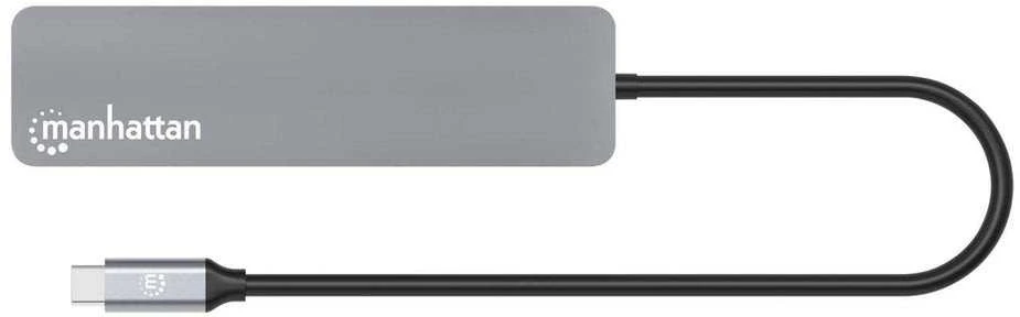 Manhattan USB-C šakotuvas su laidu