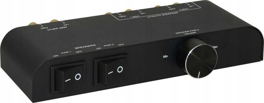 MicroConnect Microconnect MC-GEN-270 przełącznik audio Juodas