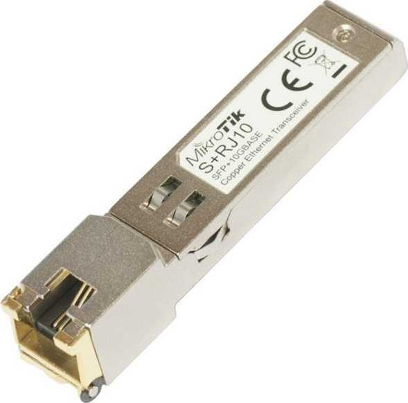 MIKROTIK MT S+RJ10 MikroTik S+RJ10 RJ45 SFP+ 10GbE copper module for Mikrotik iki 200m