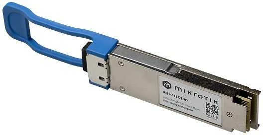 Šakotuvas MikroTik XQ+31LC10D | QSFP28 modulis | DDM, 100 Gb/s, SM, 10 km, 1310 nm, LC