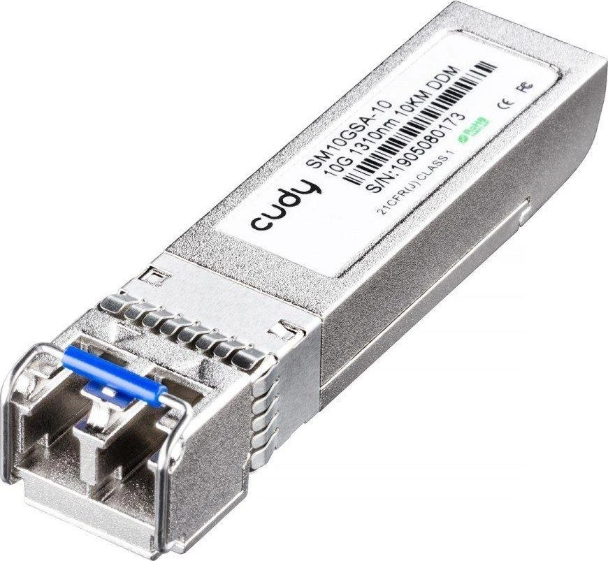 Šakotuvas Optinis integruojamas keitiklis SFP+ Cudy SM10GSA-10 (1310nm, LC, SMF, 10km)