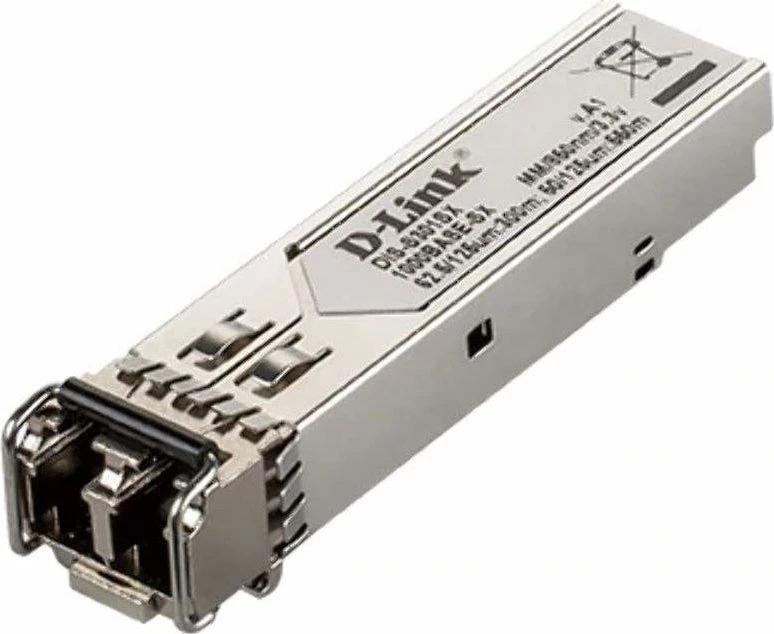 Šakotuvas D-Link | Kelių režimų siųstuvas-imtuvas | DIS-S301SX | Dvipusis LC jungtis | Bangos ilgis 850 nm | Maksimalus perdavimo atstumas 550 m
