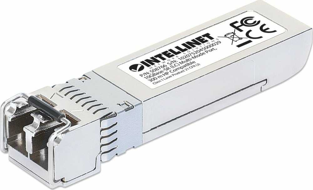 Šakotuvas Modulis SFP Intellinet Network Solutions INTELLINET Mini-GBIC 10GBase-SR LC Daugiamodis 300m HPE