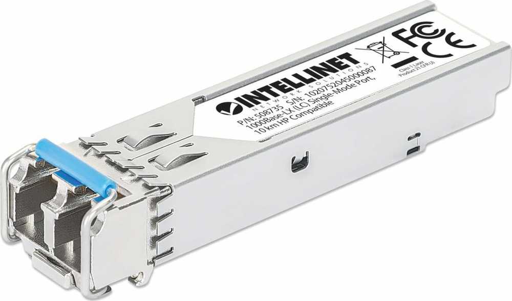 Šakotuvas Modulis SFP Intellinet Network Solutions INTELLINET Mini-GBIC 1GBase-LX LC SM 10 km HPE