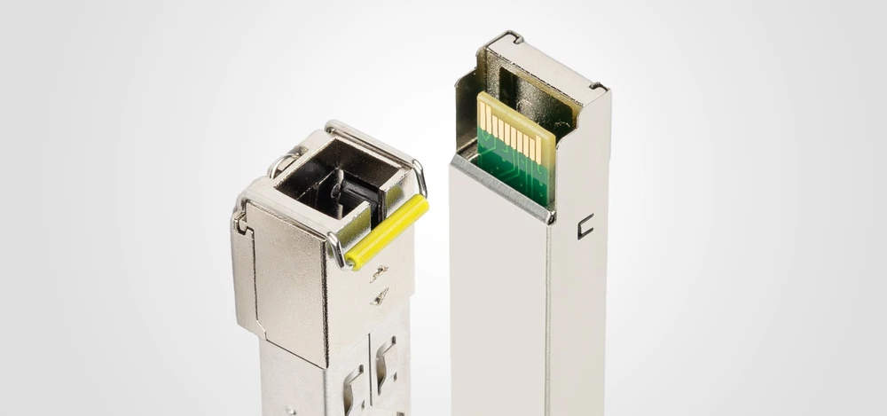 Šakotuvas Modulis SFP Lanberg Światłowodowy SFP BIDI do 3km 1GB/s 1550nm/1310nm Gigabit SC/UPC B (SFP1-BIDI-SU-1-03-B)