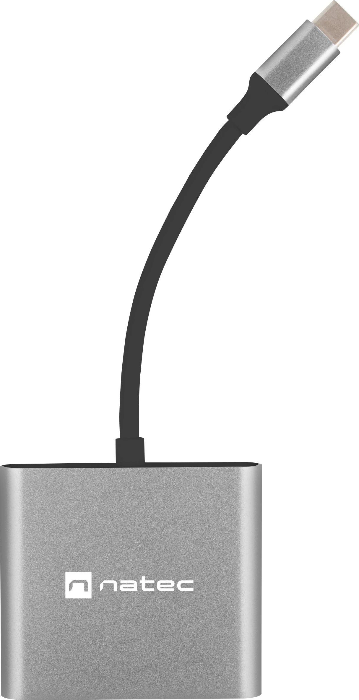 NATEC kelių prievadų Fowler USB-C pd. USB 3.0. HDMI 4K