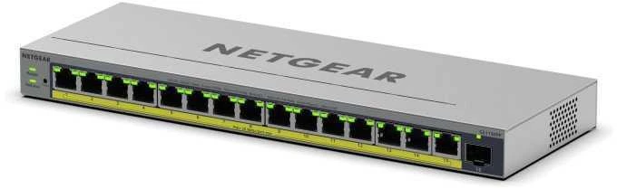Šakotuvas Netgear 16-PORT POE+ 1G PLUS SWITCH - 1XSFP PORT 231W