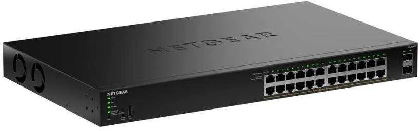 Šakotuvas Netgear GS310TP-200EUS 10p PoE 55W (PoE+: 8p) valdomas gigabito komutatorius