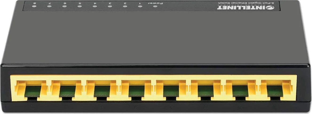 Šakotuvas Intellinet 561754 Switch 8p Gigabit, desktop