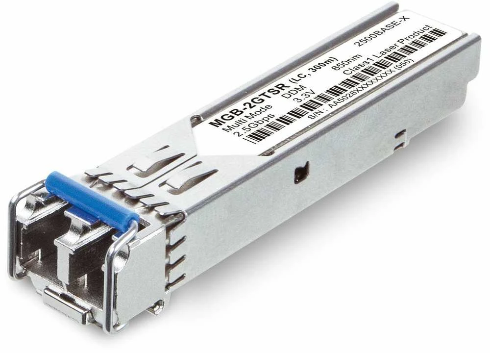 Šakotuvas PLANET MGB-2GTSR tinklo siųstuvo-imtuvo modulis SFP 850nm šviesolaidis