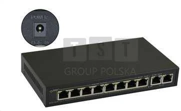 Šakotuvas Pulsar SG108WP PoE jungiklis 10 prievadų, be maitinimo