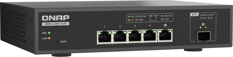 Šakotuvas Switch Qnap QSW-L3205-1C4T