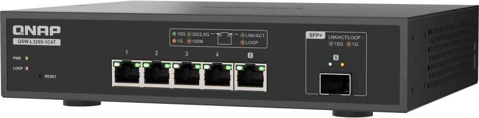 Šakotuvas Switch Qnap QSW-L3205-1C4T