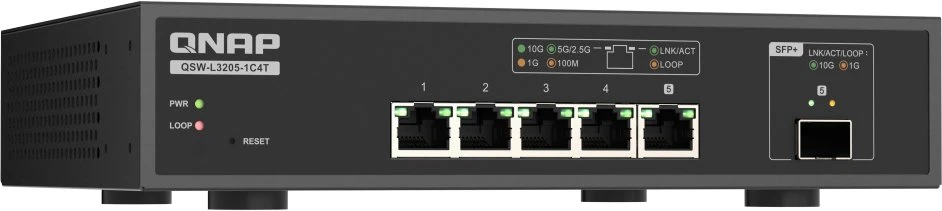 Šakotuvas Switch Qnap QSW-L3205-1C4T
