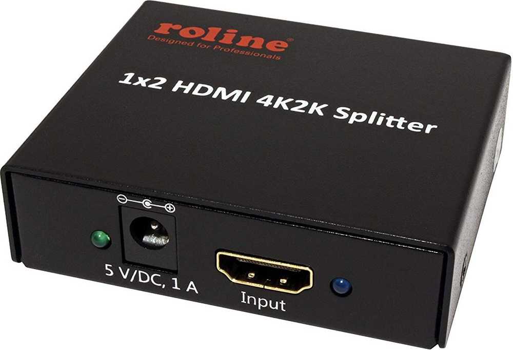 Šakotuvas „Roline Splitter“ – 2 x HDMI (14.01.3555)