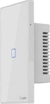 Šakotuvas „Sonoff T2US1C“ – „1-Gang Wi-Fi“ išmanusis sieninis jungiklio jungiklis JAV – baltas