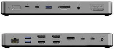 Šakotuvas Alogic keturių 4K „Thunderbolt 4“ hibridinė prijungimo stotelė