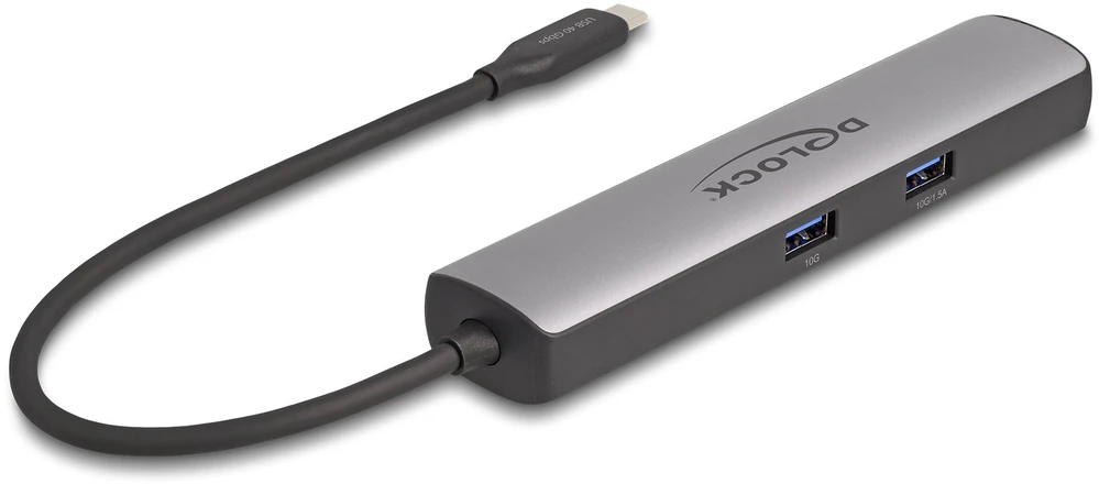Stacja/replikator Delock USB 40 Gbps USB Type-C™ / Thunderbolt 3 / Thunderbolt 4 (87865)