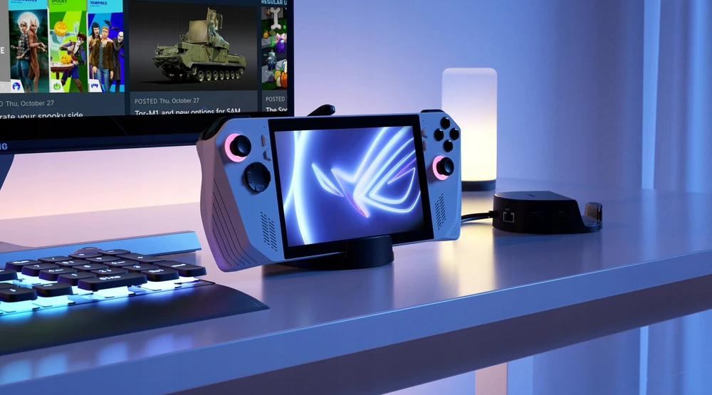Šakotuvas Asus Įkrovimo stotelė 6 viename, HDMI, 4K, 100W, skirta „Steam Deck“, Oled / Rog Ally / Synm050
