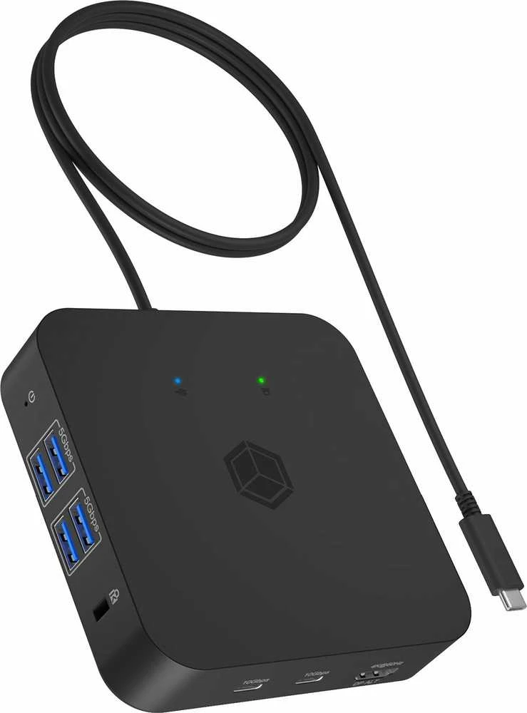 RAD „RaidSonic ICY BOX IB-DK4090-C“ 12 viename USB C tipo dokas su PD iki 100W