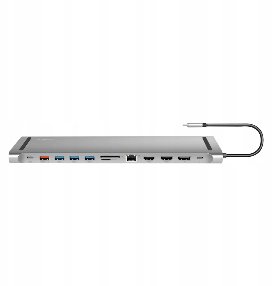 LogiLink Doko stotelė usb3.2 ,usb-c,12-portów, pd