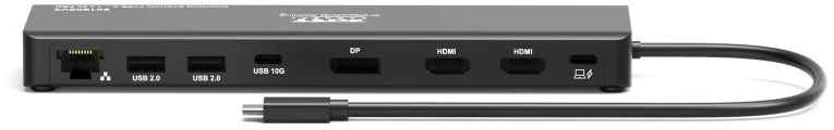 Šakotuvas Stotis/replikatorius Port Designs PORT Connect Mobilioji dokavimo stotis 1 x 4K USB-C 9 įrenginiams 100 W (901906V2)