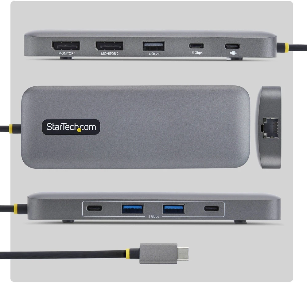 Stacja/replikator StarTech USB-C (189B-USBC-MULTIPORT)
