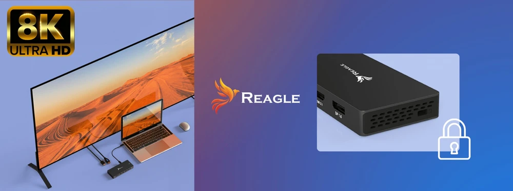 Šakotuvas Stotis / replikatorius Triton REAGLE USB-C (RHUB93C)