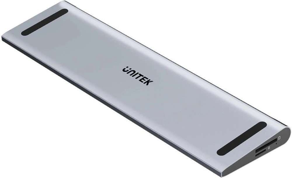 Šakotuvas Stacija/replikatorius Unitek uHUB15+ USB-C Triple 4K KVM su laikiklio funkcija (D1106AGY01)