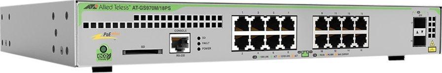 Šakotuvas Switch Allied Telesis AT-GS970M/18PS-50