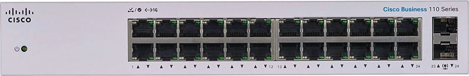Šakotuvas Cisco CBS110-24T-EU