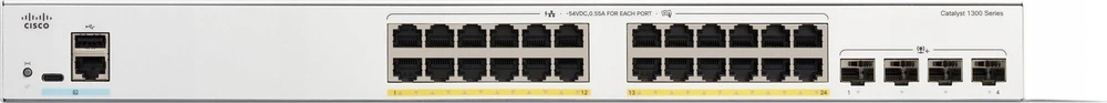 Šakotuvas Switch Cisco C1300-24FP-4X-RF