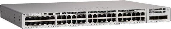 Šakotuvas Cisco Catalyst 9200L 48 prievadų duomenys, 4 x 1G, Network Essentials